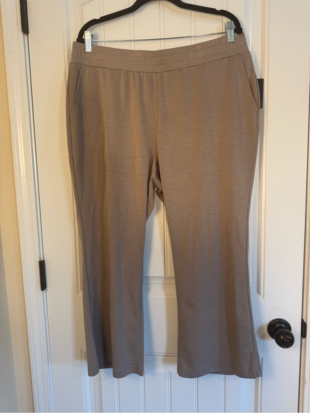 Ease in Motion Pull-On Pants in Taupe NWT